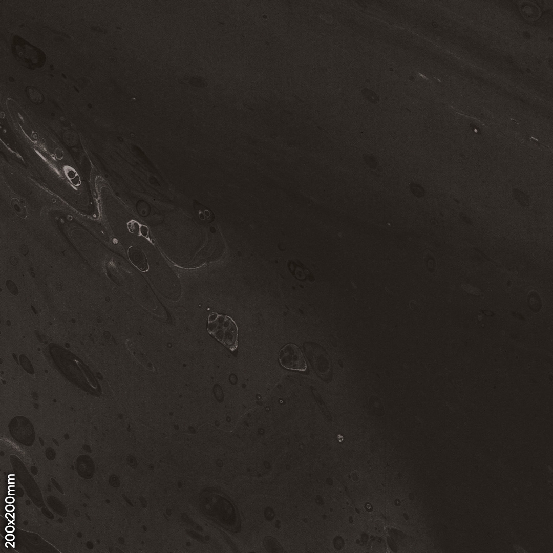 Black Painted Marble