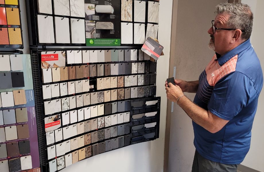 Mike St-Amant Formica WB samples side