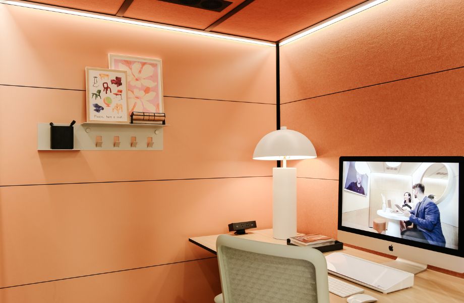 SnapCab Intérieur d'un espace de travail