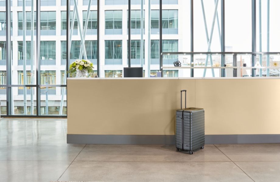 M2042 Aluminium Brossé Laiton Bureau de réception