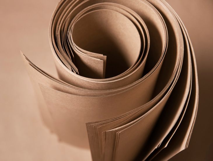 Papier kraft roulé